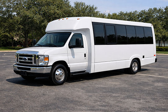 18-passenger minibus available for charter in Hillsboro, OR