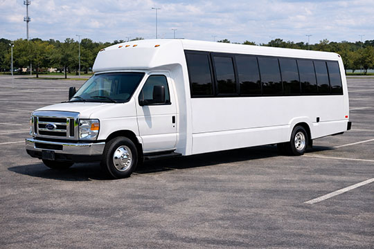 25-passenger minibus available for charter in Hillsboro, OR